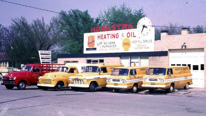 1960s Hoeskstra Heating Co Fleet